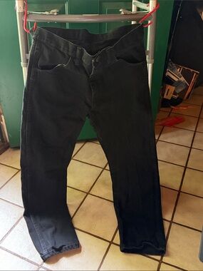 Rustler Black Denim Men’s Jean Pants 33x30